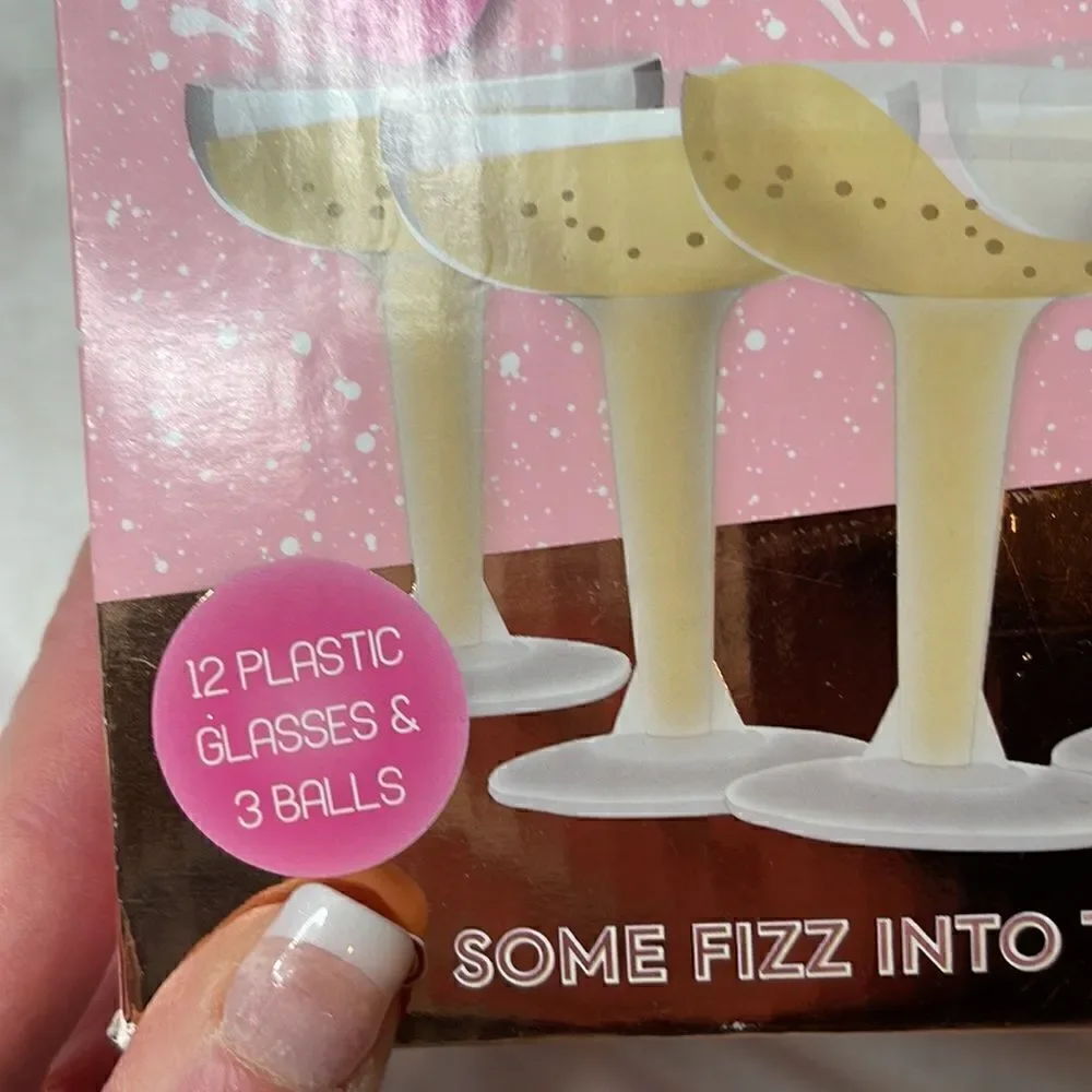 Prosecco Pong Game.